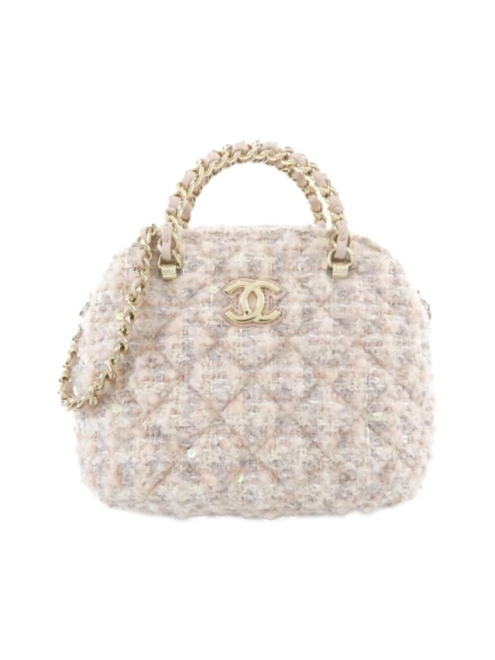 Chanel Chain Clutch Pink